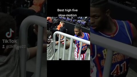 #best #high #five #slow#motion #nba #basketball #league#pass#update #2023