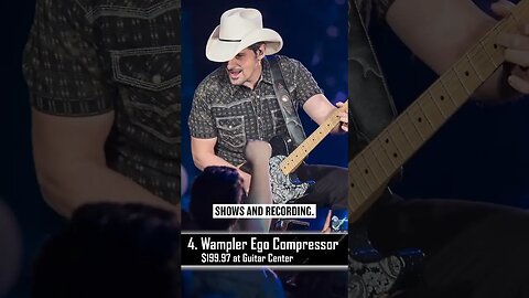 7 Guitar Pedals Included in Brad Paisley’s Rig (LINKS ATTACHED)