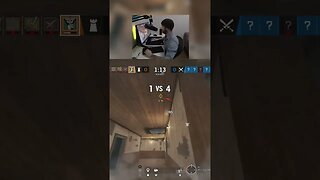 Crazy 1v5 in Rainbow Six Siege #rainbowsixsiege #r6siege #gaming #rainbowsix