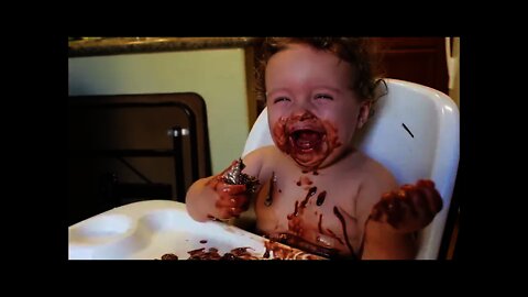 Try Not to Laugh with Funny Babies Eating Compilation