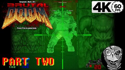 (PART 02) [The Shores of Hell] The Ultimate Doom (1995) w/ Brutal Doom v21 Mod