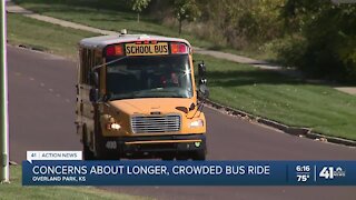 Johnson County parents concerned about crowded buses