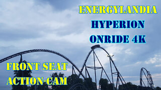 Hyperion onride Frontseat - Energylandia [HD/4K]