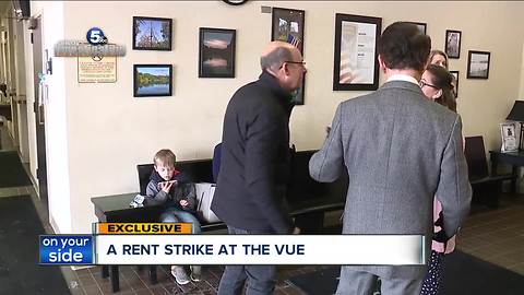 50 residents of The Vue to withhold about $100,000 worth of rent due to apartment troubles