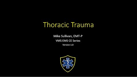 Thoracic Trauma 1.0