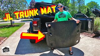 Is The JOYTUTUS JEEP WRANGLER JL TRUNK MAT Worth Buying?