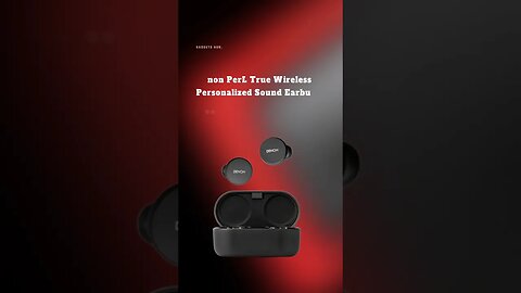 Denon PerL True Wireless Personalized Sound Earbuds #earbuds #shortvideo