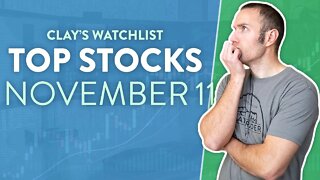 Top 10 Stocks For November 11, 2022 ( $NVTA, $FSRD, $OPEN, $AMD, $AMC, and more! )