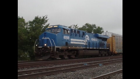 The Conrail Heritage Unit & All Three Pacific RR Engines on One Train