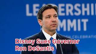 Disney's Sues Governor Ron DeSantis Over The Florida Special District