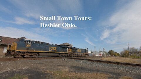 Small Town Tours: Deshler Ohio (A Town For Train Lovers)!