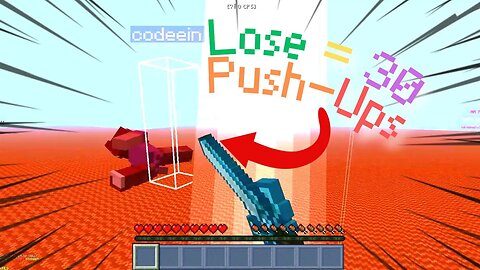 Lose = 30 Pushups (Minecraft PvP)