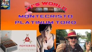 PJ's World: Why Should You Smoke A Dominican-Nicaraguan Montecristo Platinum Toro Cigar???