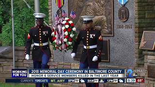 Annual Memorial Day Ceremony at Dulaney Valley Memorial Garden honors 6 service members