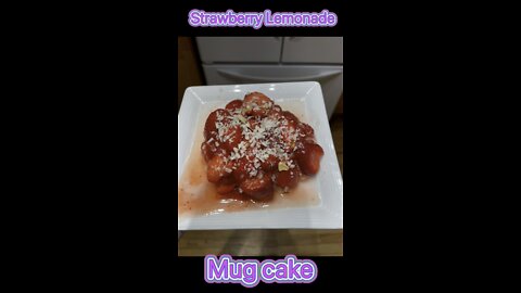 Strawberry Lemonade Mug Cake (Microwave)