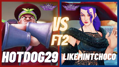 SFV 🌟 Hotdog29 (M.Bison) vs LikeMintChoco (Rose) FT2 🌟 SF5