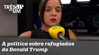 3 em 1 debate: A política sobre refugiados de Donald Trump