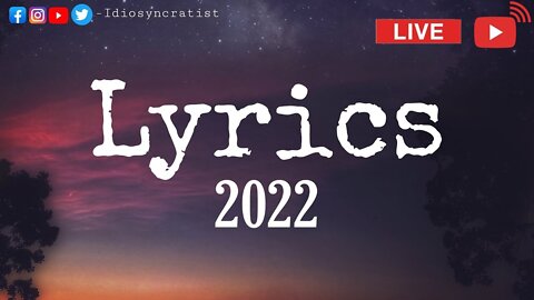 Live Now This Week Videos| New mia khalifa Lyrics Song 2022| New Music Vedios 2022 TheIdiosyncratist