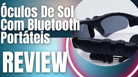 Óculos De Sol Com Bluetooth Portáteis para Esportes