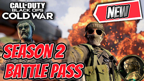 NEW Black Ops Cold War SEASON 2 Battle Pass - Cold War Season 2 New Weapons and Content Review