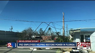 PSO helping restore power in Florida