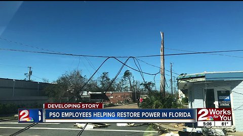 PSO helping restore power in Florida