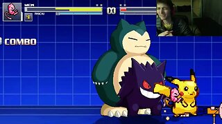 Pokemon Characters (Pikachu, Gengar, Snorlax, And Mew) VS Lincoln Loud In An Epic Battle In MUGEN