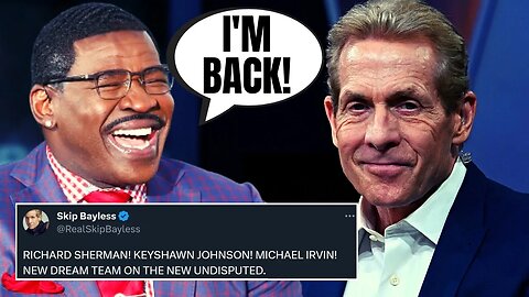 Michael Irvin OFFICIALLY Joining Skip Bayless On Undisputed After Being CANCELLED