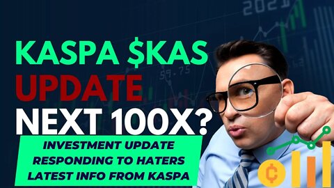 Kaspa Update | $1000 Investment Update | Kaspa Crypto | Next 100x? | Kaspa Mining, News, Review