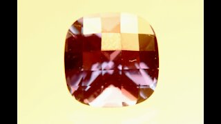 Lab Created Alexandrite – Chrysoberyl Square Cushion Checkerboard