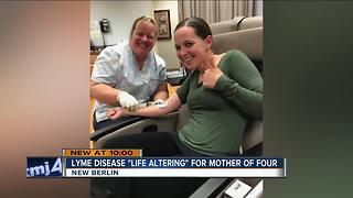 New Berlin mom given 'life-altering' Lyme Disease diagnoses after pregnancy