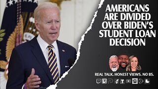 Americans Are Torn Over Biden's Election-Time Decision About Student Loans