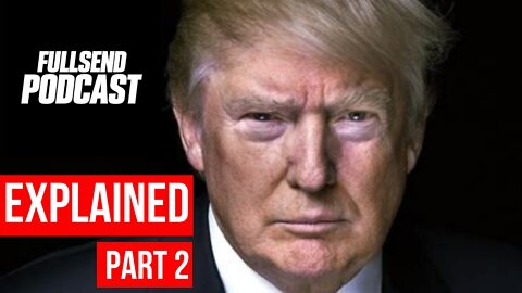 Podcaster Reacts To TRUMP On Full Send Podcast - PART 2