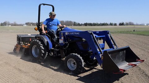 SOMETHING MUST CHANGE! Reseeding the Yard. Electric Tractor, Woods Seeder, Ventrac Aera-vator Seeder