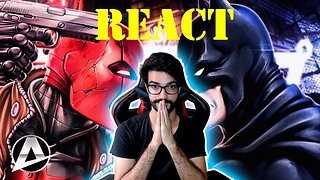 YERIK REACT - ♪ Batman e Capuz Vermelho | Pai e Filho | AniRap e Okabe