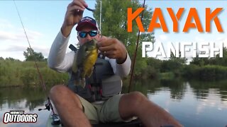 Panfishing from a Kayak