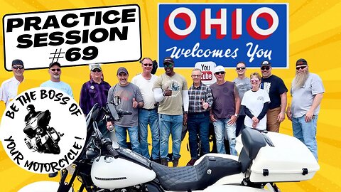 Practice Session #69 - Ohio - Advanced Slow Speed Motorcycle Riding Skills (with CHAPTERS!)