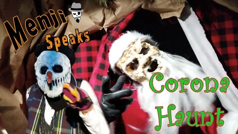 Menji Speaks - Corona Haunt - Christmas Nightmare | Holiday Home Haunt 🎄