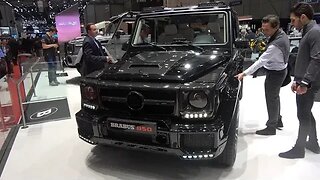 Most maxed out Brabus 850 G63 Gwagen with four seats and Star Sky [4k]