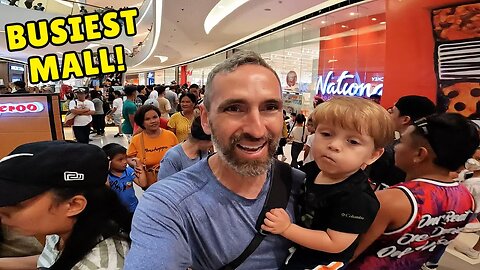 VISITING CEBU's BIGGEST MALL on the BUSIEST DAY of the YEAR | Cebu, Philippines 🇵🇭 Sinulog Festival