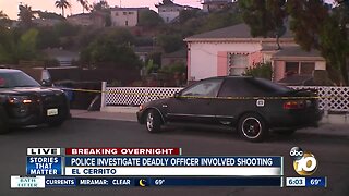 SDPD confirms officer-involved shooting in El Cerrito