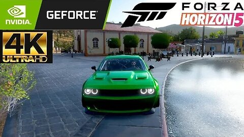 Dodge challenger SRT HELLCAT gameplay || ultra 4k graphics || forza horizon 5 || ALTRAOUS