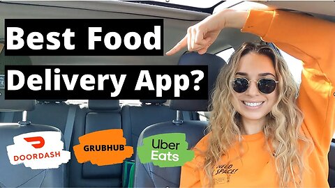 DoorDash, Uber Eats, And GrubHub Driver Ride Along | Best Food Delivery App?