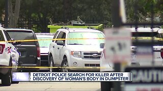 Detroit Police seeking killer of young woman left in dumpster