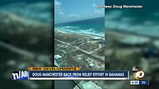 Doug Manchester back from relief effort in Bahamas