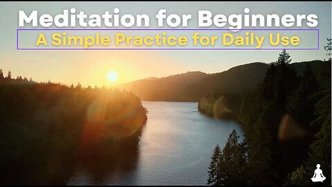Meditation For Beginners | Step-by-Step Instruction for Mindfulness | 15 Minutes