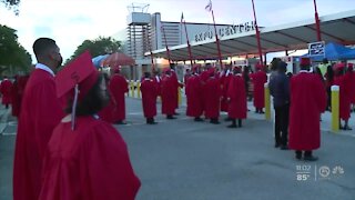 Palm Beach County seniors celebrating with in-person graduations Monday