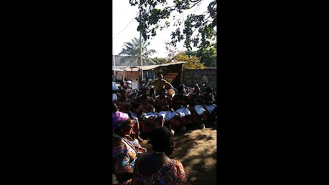 West Africa traditional dance