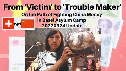 From Victim to Trouble Maker - The Path on Fighting China Money in Basel Asylum Camp 20220924 Update