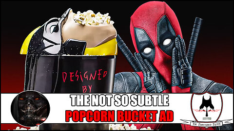 Reacting to Deadpool vs Wolverine Popcorn Bucket Ad